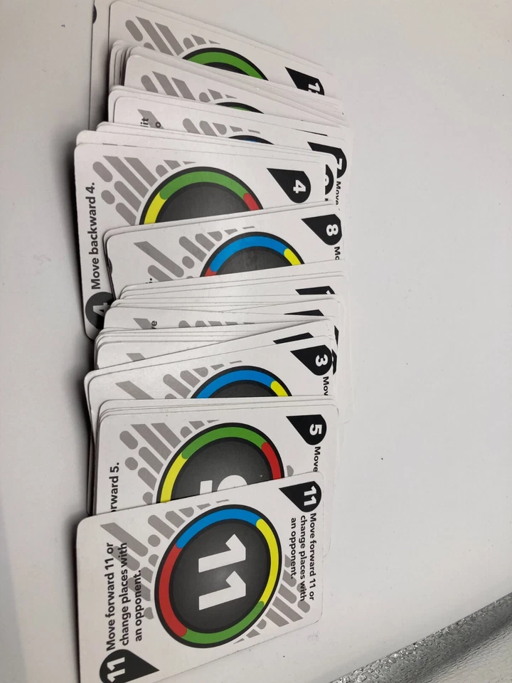 Sorry Cards Gris Juego Dibujo Baraja o Cartas Piezas de Repuesto/Piezas Hasbro Foto 4 de 4