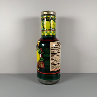 AriZona Collectible Bottle: DIET LEMON 🍋 Iced Tea 🍋 16 oz Glass