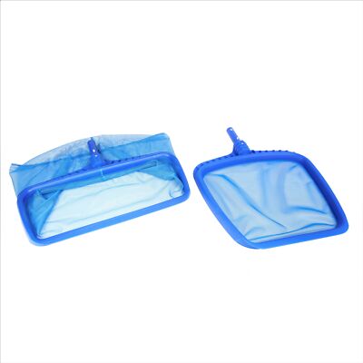 Kescher Set 2 Bodenkescher Laubkescher Schwimmbecken Reinigung Stabil Premium