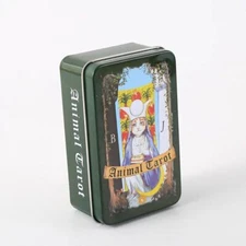 Animal Psychological Oracle Tarot Cards Deck Board Game Mysterious Divination 