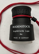 Rodenstock 4x Aspherical Magnifying Lupe. Made in Germany. Sold in USA. NEW 