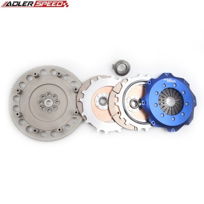 8.5'' Racing Twin Disc Clutch & Flywheel For HONDA ACCORD PRELUDE H22 H23 F22 F23