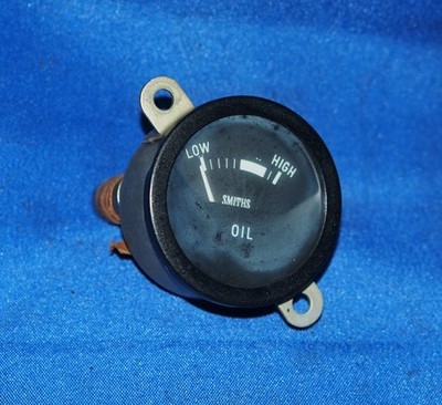 1965-1976 Rolls Royce Silver Shadow Smiths Dash Oil Pressure Gauge OE W/Warranty