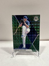 2021 Panini Mosaic #119 Brad Keller Mosaic Green