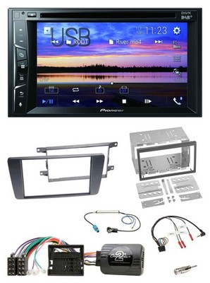 Pioneer Bluetooth 2DIN USB DVD DAB Lenkrad Autoradio für Skoda Octavia Scout 200