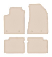 Fußmatten Automatten Velours Premium für Fiat Bravo II 2007-2012 4-tlg