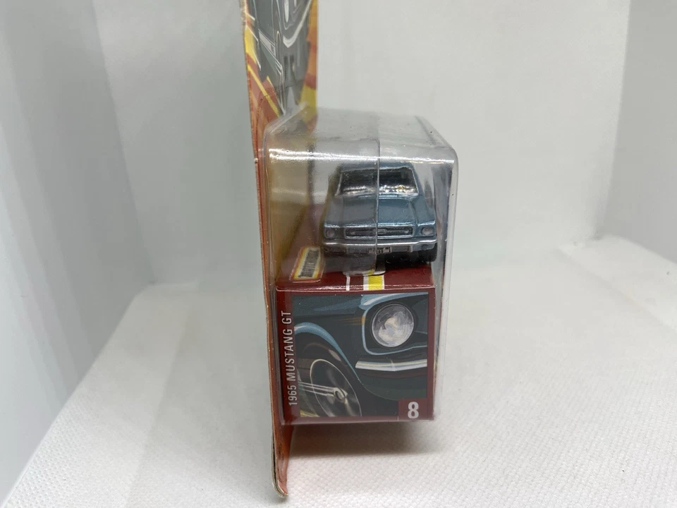 Matchbox-SUPERFAST-1965 MUSTANG GT-BLUE- #8-2005-SEALED ON CARD- - Image 3 of 4