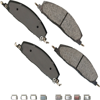 Akebono Severe Duty Rear Ultra Premium Ceramic Disc Brake Pad Set for Dodge Ram