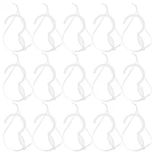  50 Pcs Curtain Hooks Plastic Gazebo Curtains Bed Mosquito Net Holder