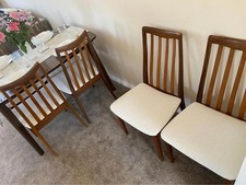 vintage G Plan teak dining chairs set of 6