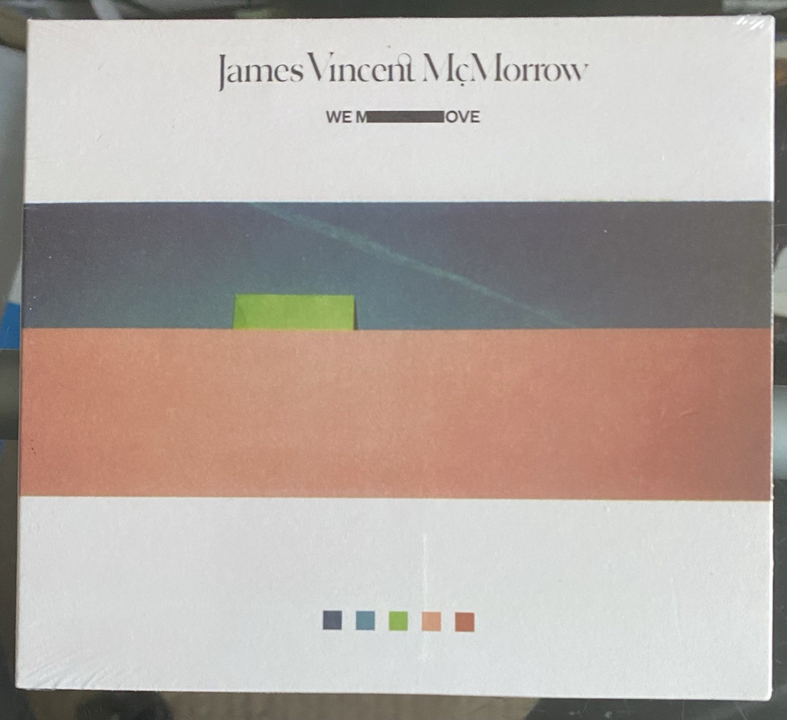 JAMES VINCENT MCMORROW - WE MOVE - CD - BRAND NEW - STILL SEALED - BLVRECUK93CD
