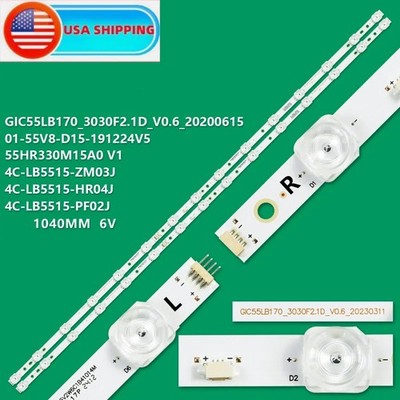 Full set LED Strips For TCL TCL 55S431 55S435 55S433 GIC55LB170_3030F2.1D_V0.6