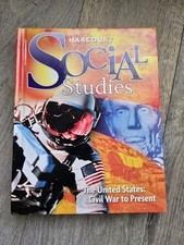 Harcourt Social Studies: Civil War to Present Student Edition Grade 6