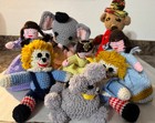 Handmade Vintage Yarn Doll Lot