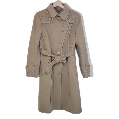 Autentico MICHAEL KORS Cappotto donna beige