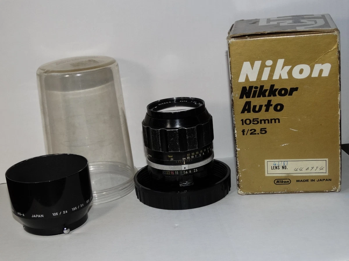 Nikon 105mm f/2.5 Camera Lenses for sale - eBay