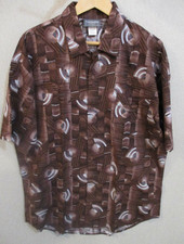 Triumph of California Casual Shirt Size Large NWOT Round Cut Tails Made in USA
