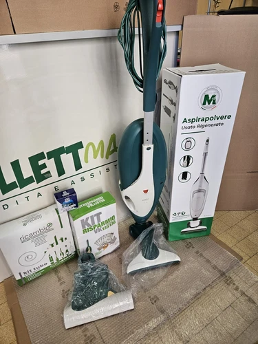 Kobold VK 136 Corded Vacuum Stick, 900W, 4L, HEPA Filter, Green