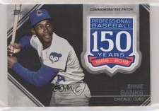 2019 Topps 150th Anniversary Commemorative Series 2 Ernie Banks Patch HOF 1z6