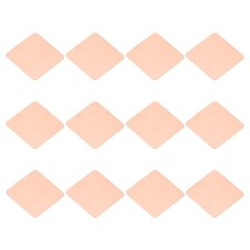 12 Pcs Heatsink Copper Pad Shim IC Chipset GPU Thermal Heatsink 15x15x0.3mm 