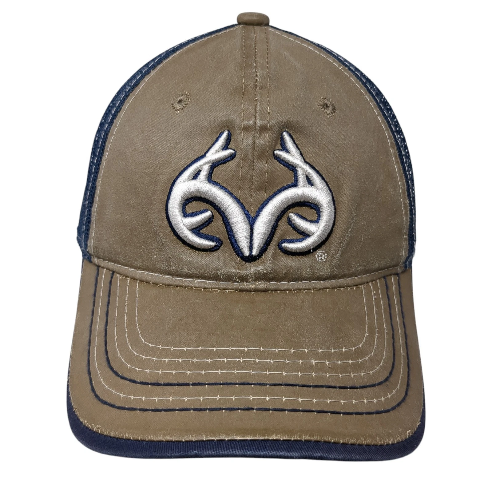 Realtree Snapback Trucker Hat Multi One Size Adjustable Mesh Back Outdoor Cap
