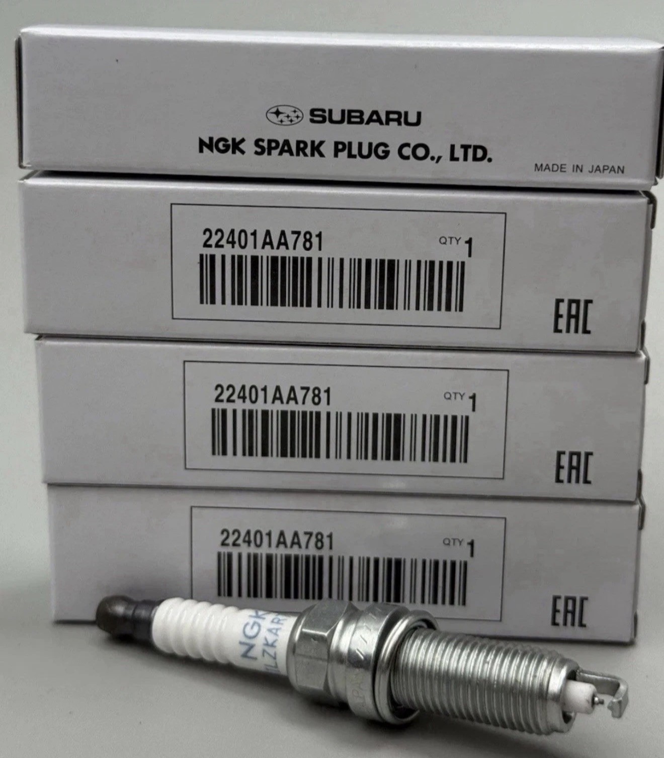 Genuine OEM Subaru Spark Plugs Forester Impreza Legacy Crosstrek 2011-2019 Set 4