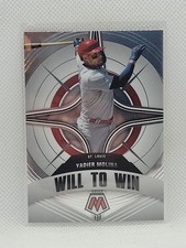 Yadier Molina 2022 Panini Mosaic Baseball Will To Win #WW1 NrMt