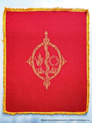 Elden Ring Shadow of the Erdtree   Messmer Woven Throw Blanket 160×130 cm | NEW