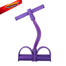 21 Fitness Resistance Bands-4 Tube Pedal Ankle Puller,Pedal one color