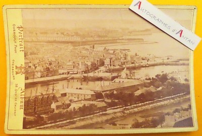   CHERBOUG Foto GUEROULT 38 Quai de Caligny - ca. Ende 19. Jh. - Ärmel