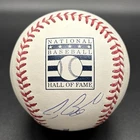 Craig Biggio Hall of Fame Autographed Baseball Houston Astros (JSA)