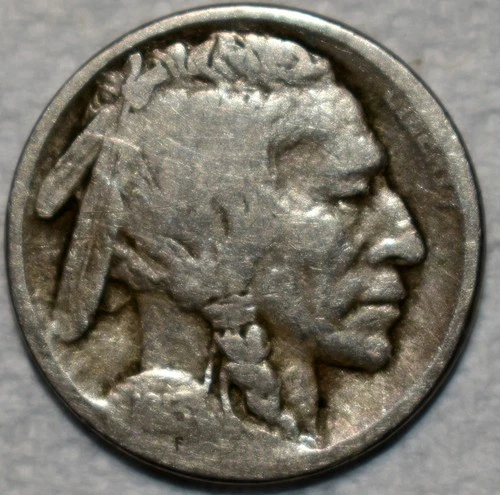 Good 1913-S Type 2 Buffalo Nickel, Solid, Key-Date specimen!