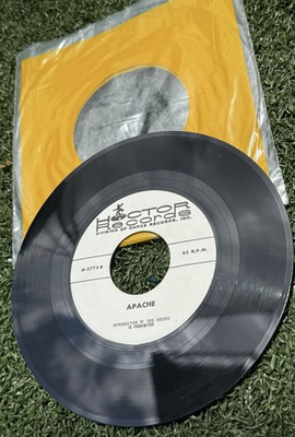 #ad Hector Records 45 RPM A Doodlin’ Song Apache – Kit Andree VG $19.75