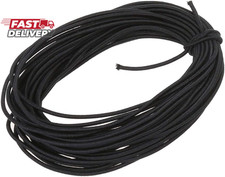 Usew 2 Mm Heavy round Elastic Cord,10 Yards Black
