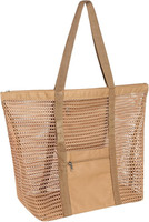 Strandtasche Xxl Familie, Mesh Strandtasche Damen Mit ReißVerschluss, Leicht Bad