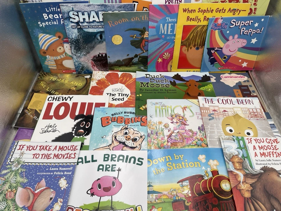 Lot of 25 Story Time Books for Kids Picture Daycare Children MIX Assorted Bundle - Image 2 of 4
