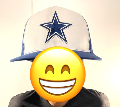 Dallas Cowboys Football Custom Funny Fun Tailgating Stadium Hat Jumbo Size