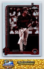 2025 Topps Chrome Update  Matt Gorski Negative Refractors Rookie