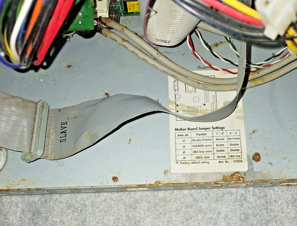 Non-working eMachines T2042 Parts Repair No Cord No HD + Unopened Windows XP CD - Image 4 of 4