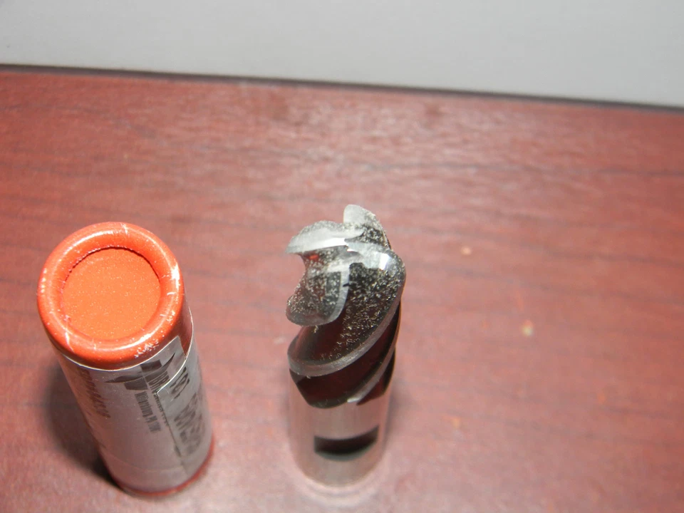 Brubaker 5/8 «x 5/8» x 1-5/8» x 3-11/16» 4F M42 HSSCo мяч нос конец мельницы #84336 - Изображение 2 из 4