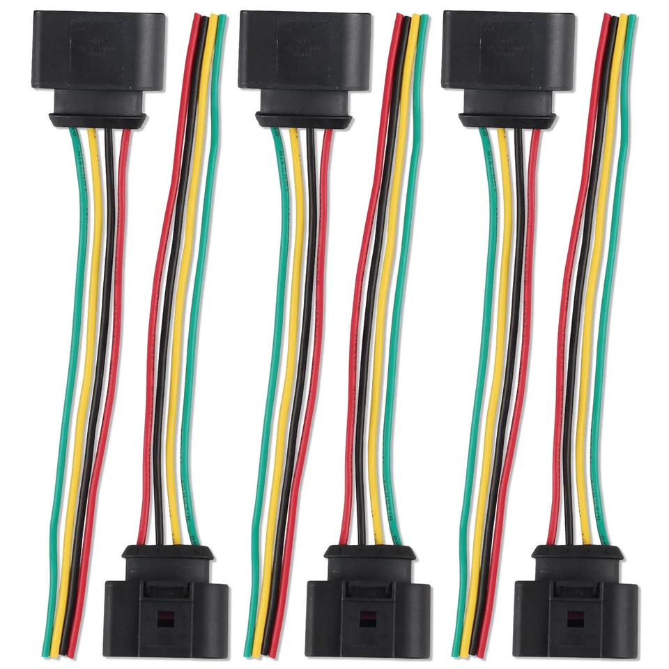 Arnés de enchufe conector bobina de encendido 6 piezas para Audi TT TTS TTRS 2000-2014 1,8T Foto 4 de 4