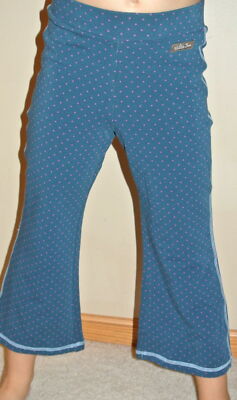Matilda Jane Legging Footloose Flared size 8 Blue Pants NEW It Wonderful Parade