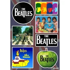 The Beatles Sticker Pack | Abbey Road Yellow Submarine Past Masters Rock Band