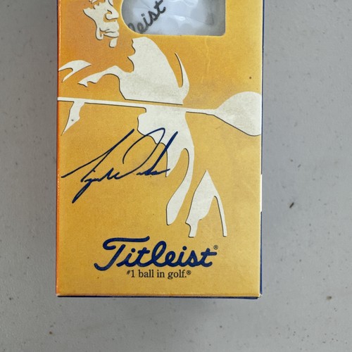 Tiger Woods Wheaties Titleist Golf Balls | 1 Sleeve of 3 Golf Balls - Picture 2 of 11