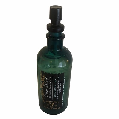 1) Bath Body Works AROMATHERAPY STRESS RELIEF EUCALYPTUS TEA