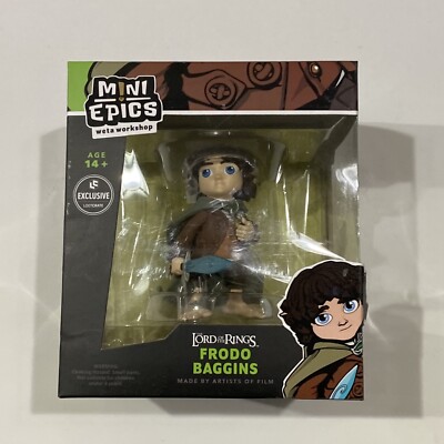 Frodo Baggins Lord of the Rings Weta Workshop Mini Epics Figure Loot Crate