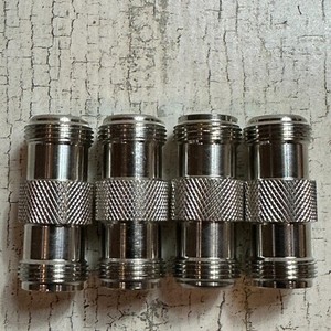 Lot of 4 Type N Adapter Female to Female