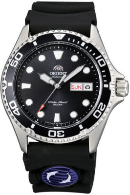 Orient Ray II Herrenuhr Automatik mechanisch WR 200MT Gummi Stahlgehäuse