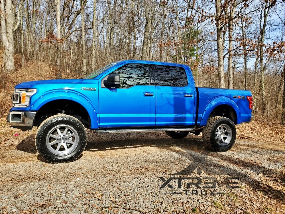 Painted Fender Flares For 1820 F150 Pocket Rivet Bolt Fender Flares