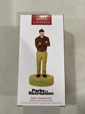 2023 Hallmark Keepsake Parks And Recreation Ron Swanson Christmas Ornament NEW